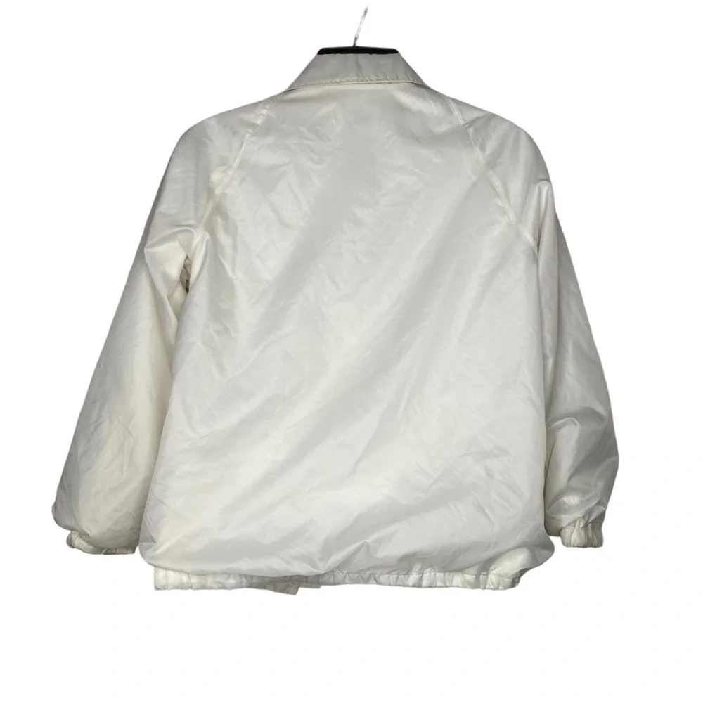 Classic Vintage Windbreaker Jacket (Size XL, Color: Off-White) - Picture 2 of 3